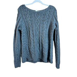 Gap Women's Charcoal Knitted Sweater